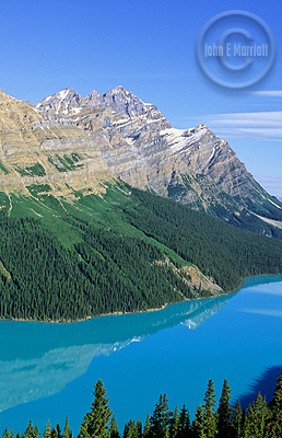 Banff has some of the most beautiful lakes in the Canadian Rockies. 