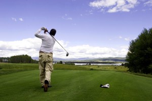 golfing1-300x200 The Canadian Rockies will make you forget about your swing.